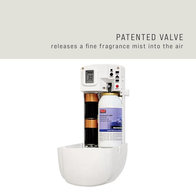 Rubbermaid Commercial Products Rubbermaid Commercial Microburst 3000 Air Neutralizer Refill - Ocean Breeze, 10 Piece Pack - Image 4